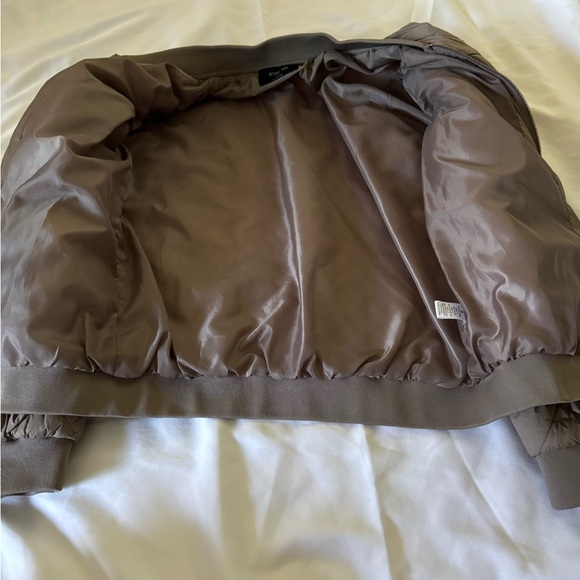 Tan Bomber Jacket - Picture 3 of 3